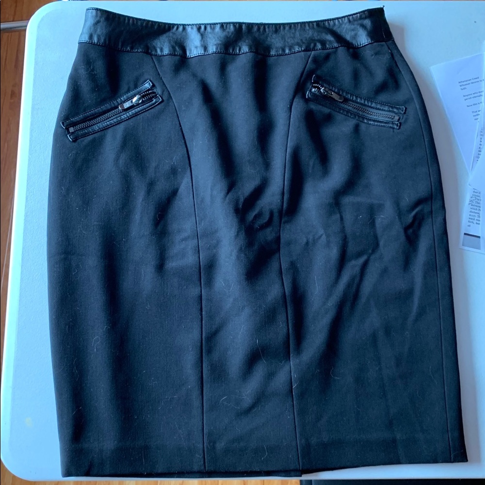 Calvin Klein Black Business Skirt Size 6